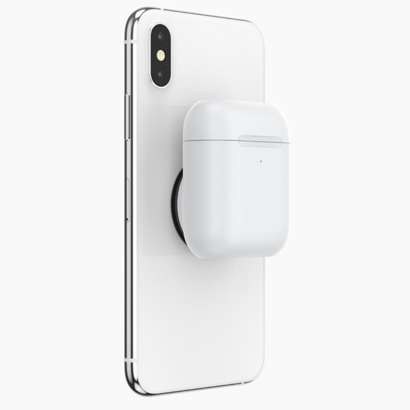 🆕 PopGrip AirPods Holder in White - Picture 3 of 10